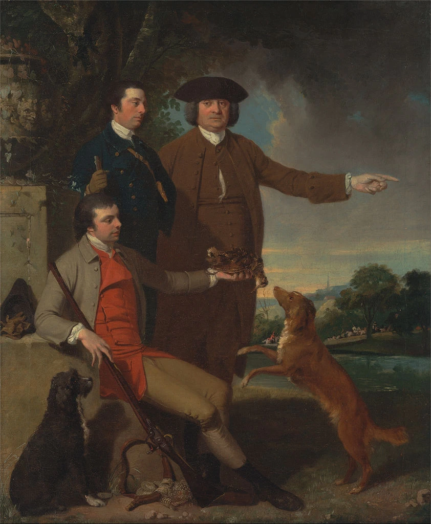 Autoritratto con il padre e il fratello - Yale Center for British Art, New Haven